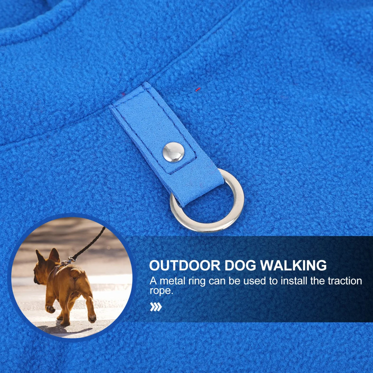 POPETPOP 3 Pz Gilet per Animali Domestici Cappotti Invernali per Cuccioli Abbigliamento per Cuccioli Costume da Cane da Vacanza Felpe per Cani Pile Portare a Spasso Il Cane Gattino