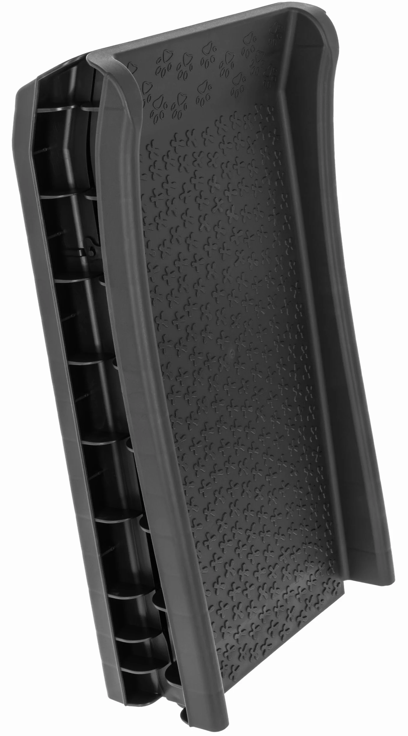 Kerbl Pet rampa per cani, nera, 157x40,5 cm, rampa per bagagliaio, rampa d'ingresso per cani, plastica, cani