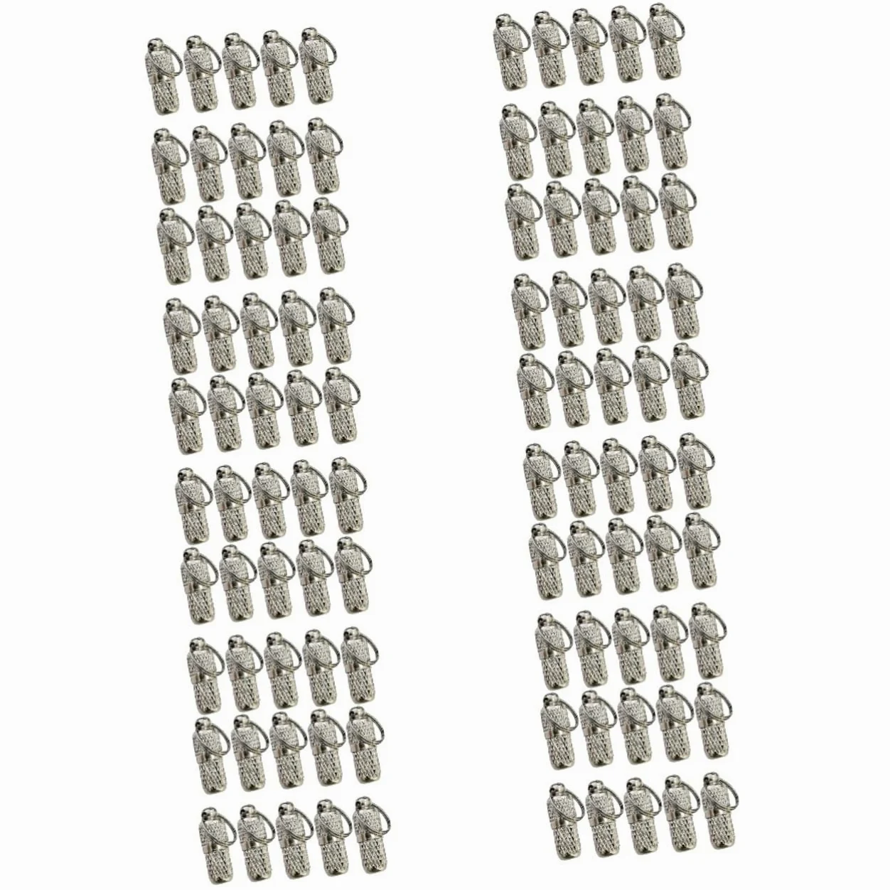 BESPORTBLE 100pezzi Medaglietta Colorata Per Collare Animali Domestici Ciondolo Argento Con Piastrina Identificativa Per Animali Domestici