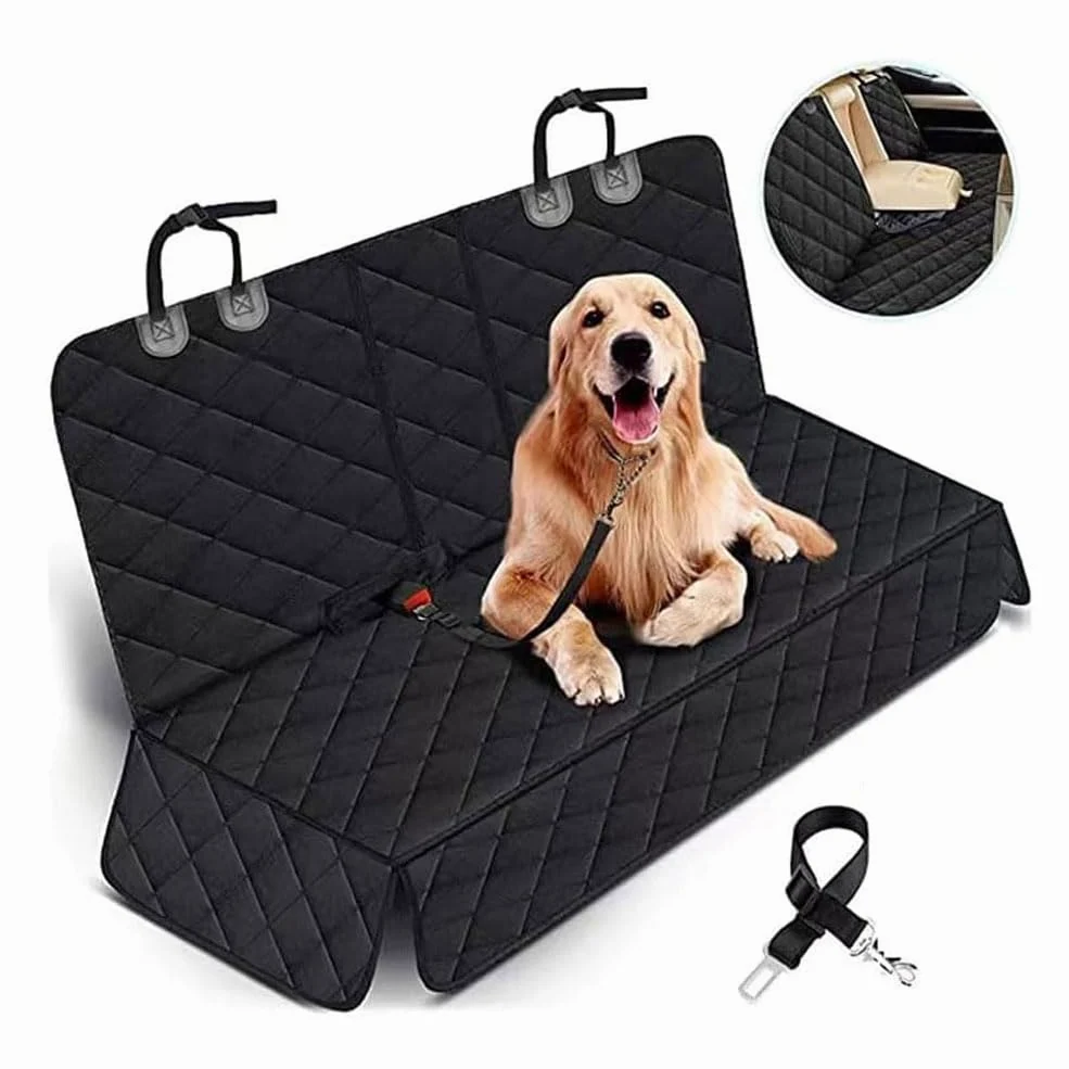 Coprisedile Auto per Cani per Jeep Cherokee Compass Commander Gladiator, Coprisella Sedile Posteriore Impermeabile Antigraffiato Viaggiare Protezione Accessori