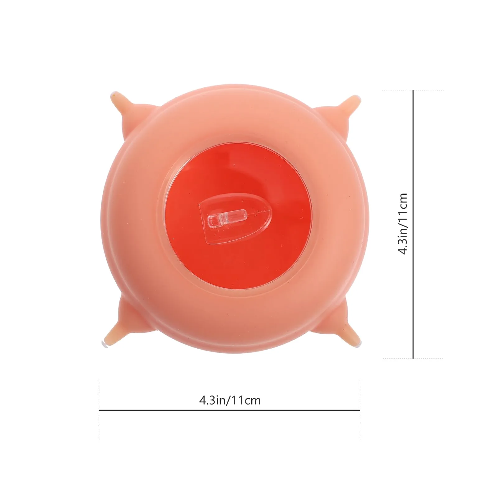 Homoyoyo Biberon Buona Elasticità in Silicone Rosa Strumento di Alimentazione Pratico per Allattamento Cuccioli e Gattini per Piccoli Animali Domestici