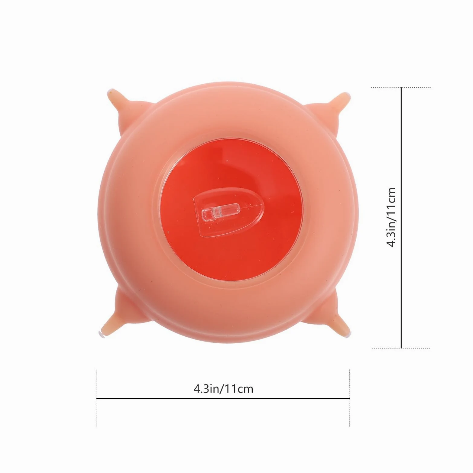 SHINEOFI Biberon in Silicone Rosa Leggero e Facile da Conservare per Alimentazione Cuccioli e Gattini Strumento Pratico per Allattamento Domestico