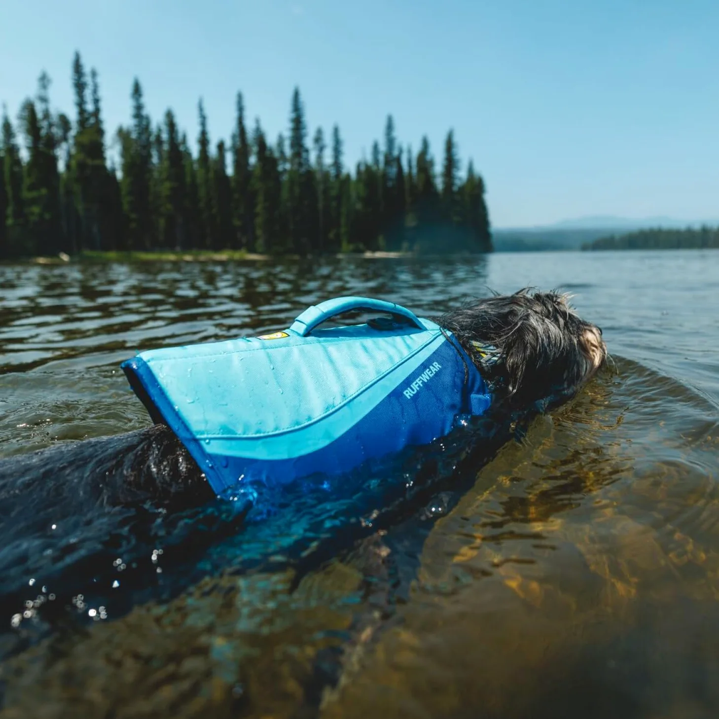 Ruffwear Float Coat Dispositivo di Galleggiamento per cani per Nuoto, Canottaggio e Sport Acquatici Sicuri, XX-Small - Onda Arancione