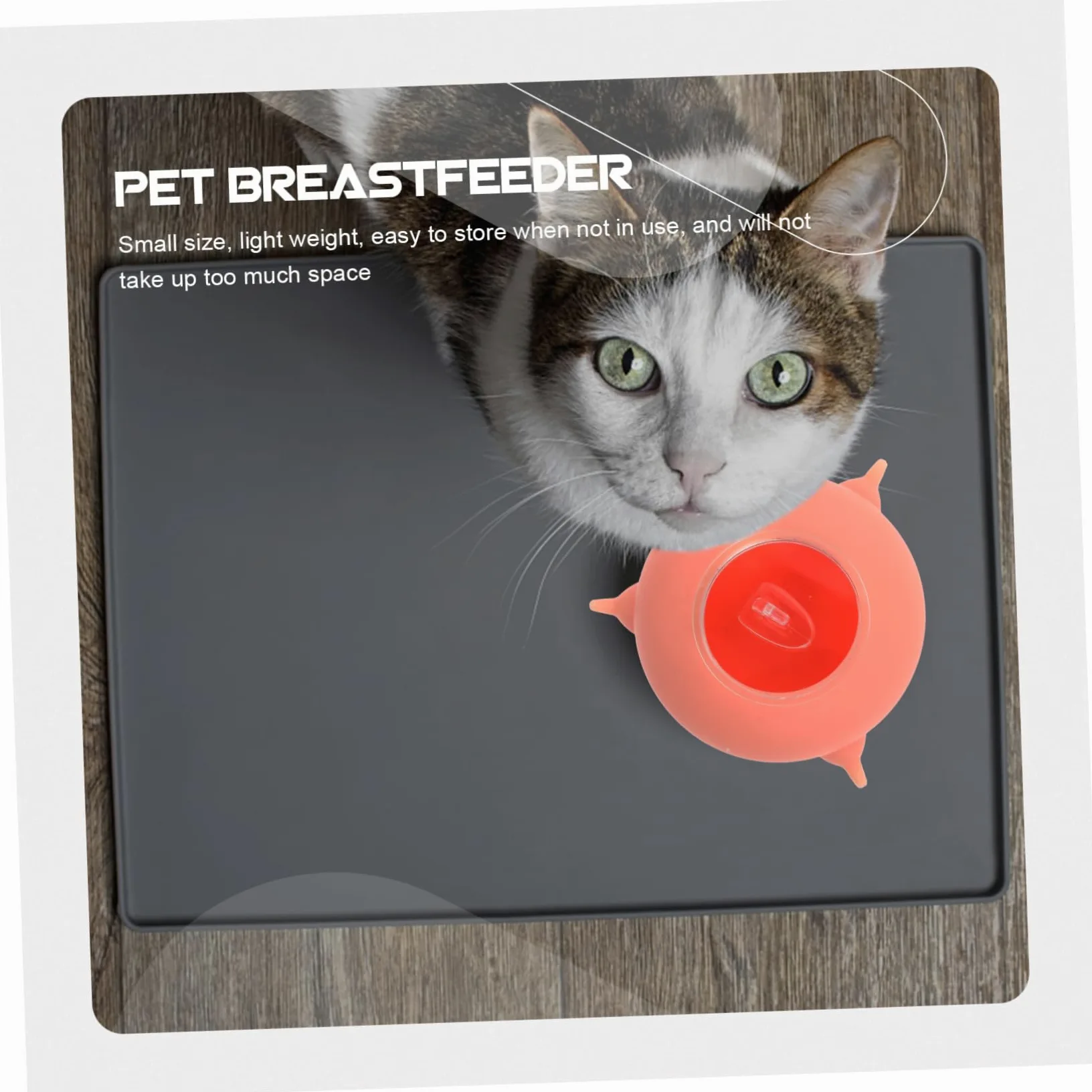 Biberon Leggero e Facile da Pulire per Piccoli Animali in Silicone per Allattamento Accessorio per L'addestramento dei Cuccioli