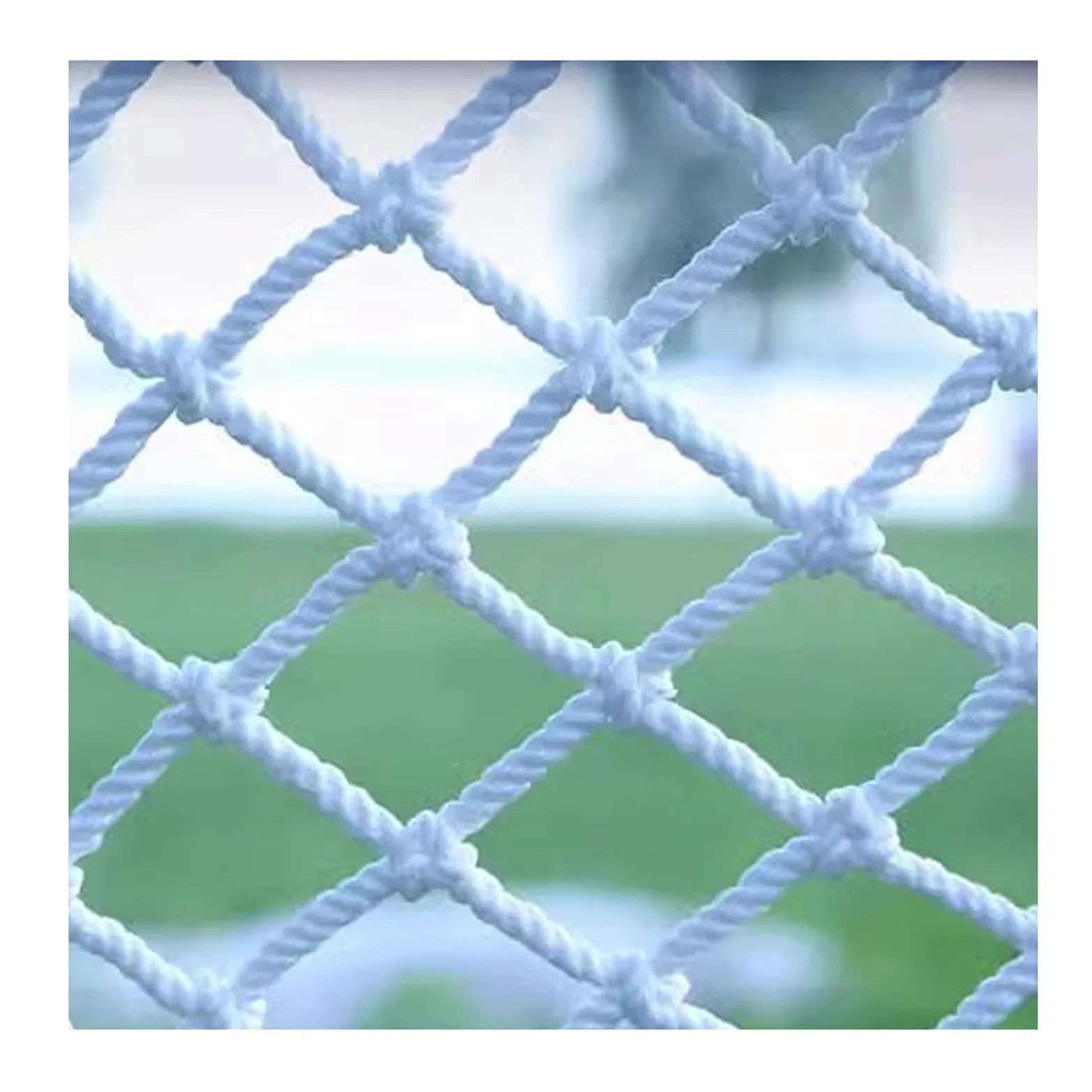Rete di sicurezza bianca per scale, protezione anticaduta per bambini, ponte sospeso, 1 x 9 m, soluzione durevole e sicura per la sicurezza delle scale