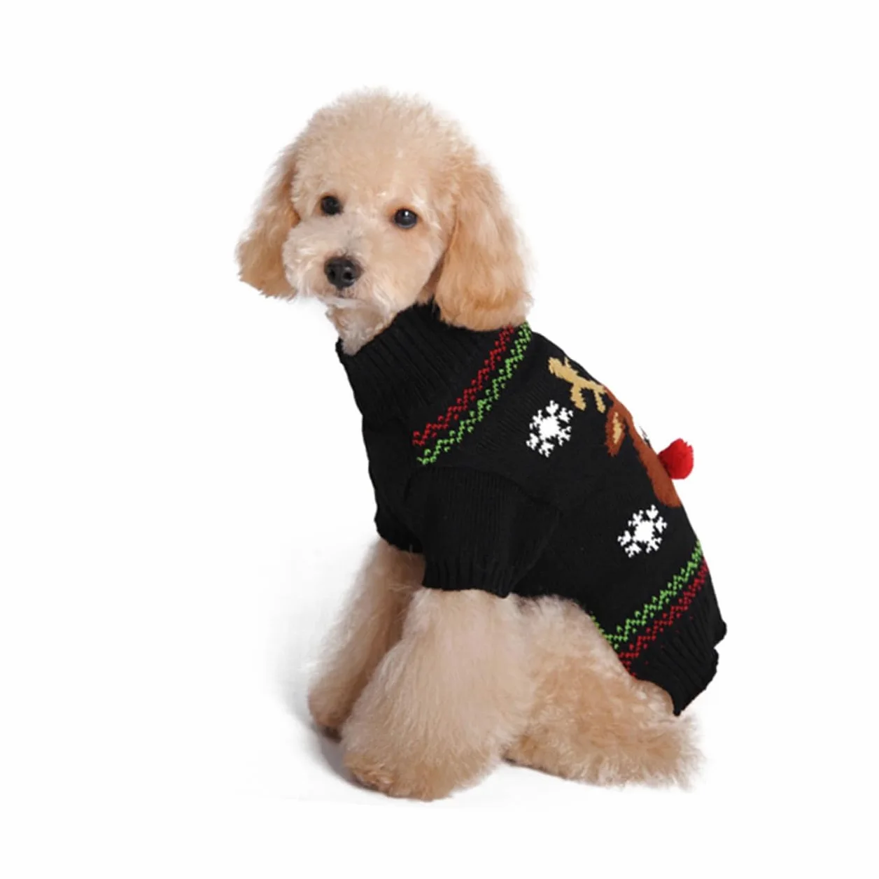 BESPORTBLE 2 Pz Vestiti per Cani di Natale Maglione Autunnale e Invernale Piccolo Cane Abbigliamento per Animali Chic Abbigliamento per Animali Unico Autunno Capi di Abbigliamento Carino