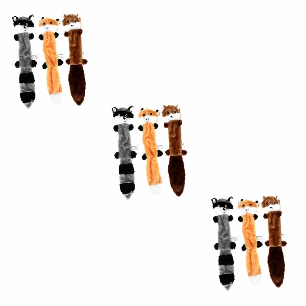 INOOMP 9pezzi Giocattoli Chew Per Imbottitura Giocattoli Squeaky Per Resistenti e Interattivi Per La Noia e Del