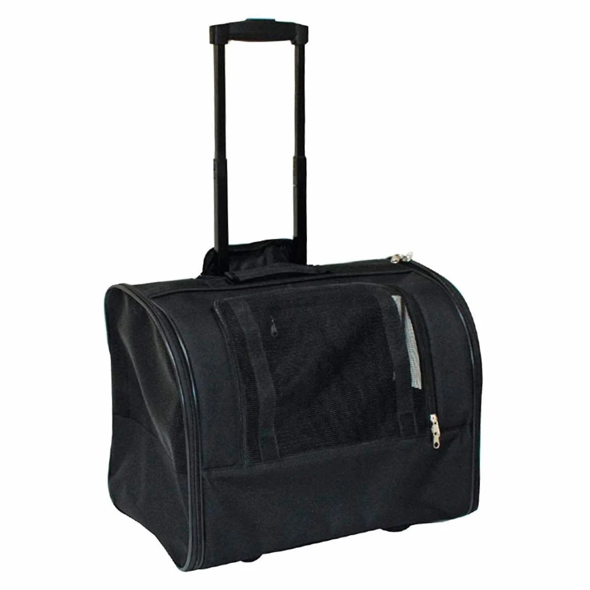 Croci TROLLEY JOLIE 2 in 1 - Trasportino Gatto e per Cani Taglia Piccola 44 x 33 x 28 cm - Trolley Cane, Gatti o Coniglio Trasformabile In Borsa porta Animali Domestici