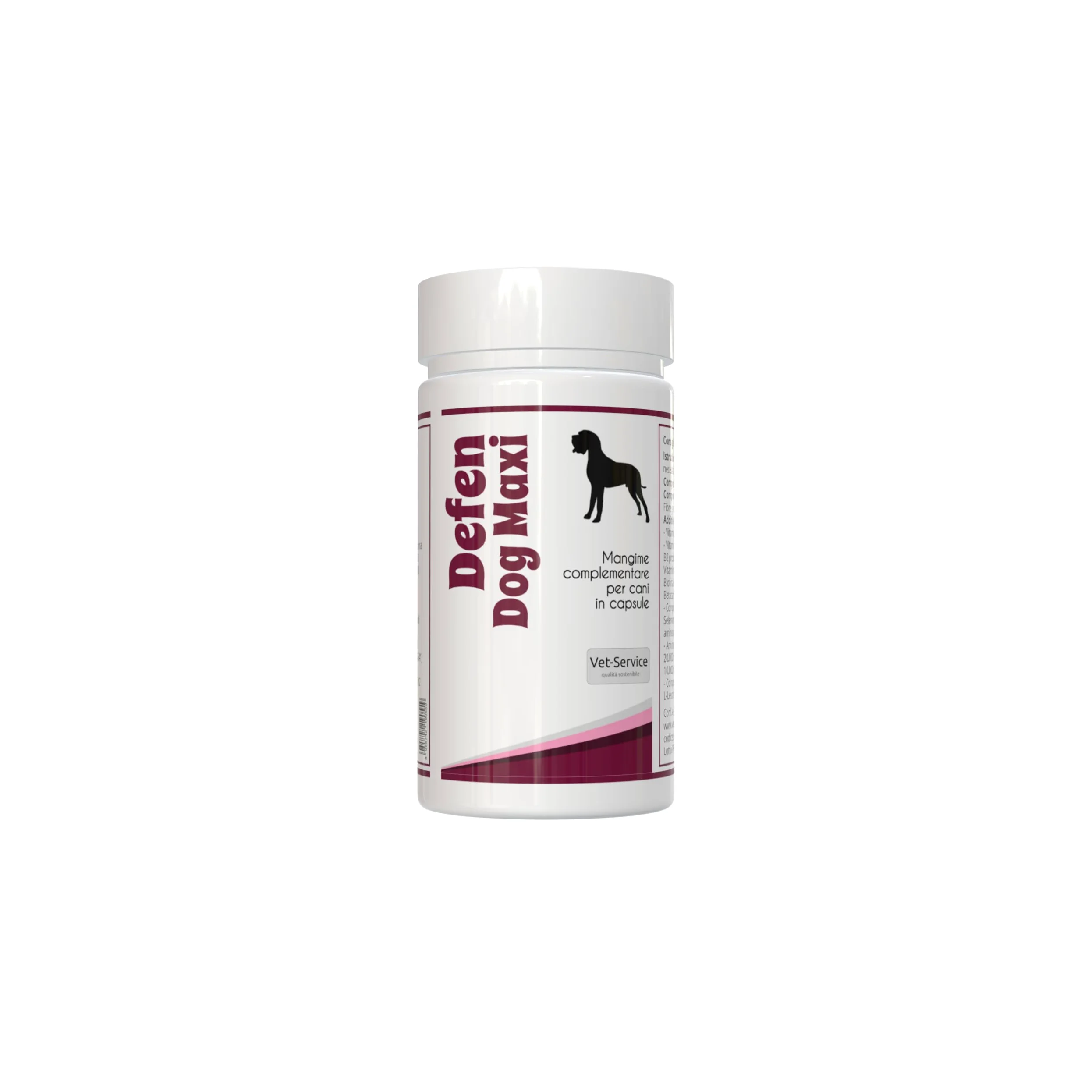 Defen-Dog Maxi | 240 cps | anti-Anemico ed Immunostimolante | Integratore per Cani in capsule | Migliora le Difese Immunitarie e contrasta l'Anemia