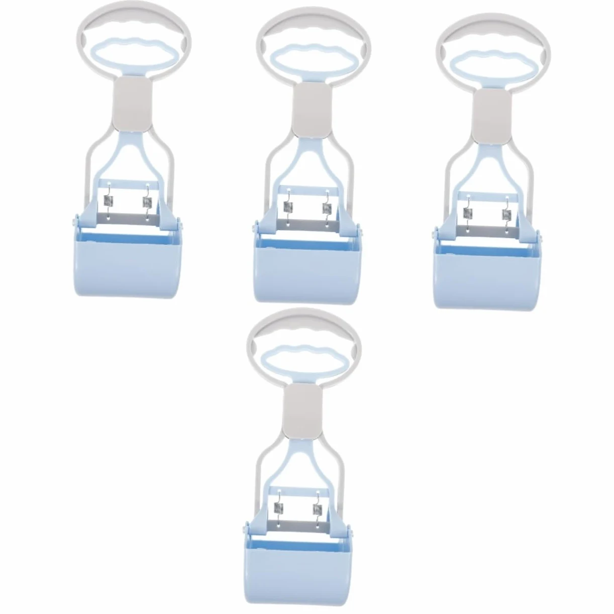 BESPORTBLE 4pezzi Raccoglitore di Feci per Cani Resistente con Manico Ergonomico Accessorio Pratico per La Pulizia Rapida Casa Design Compatto e Salvaspazio