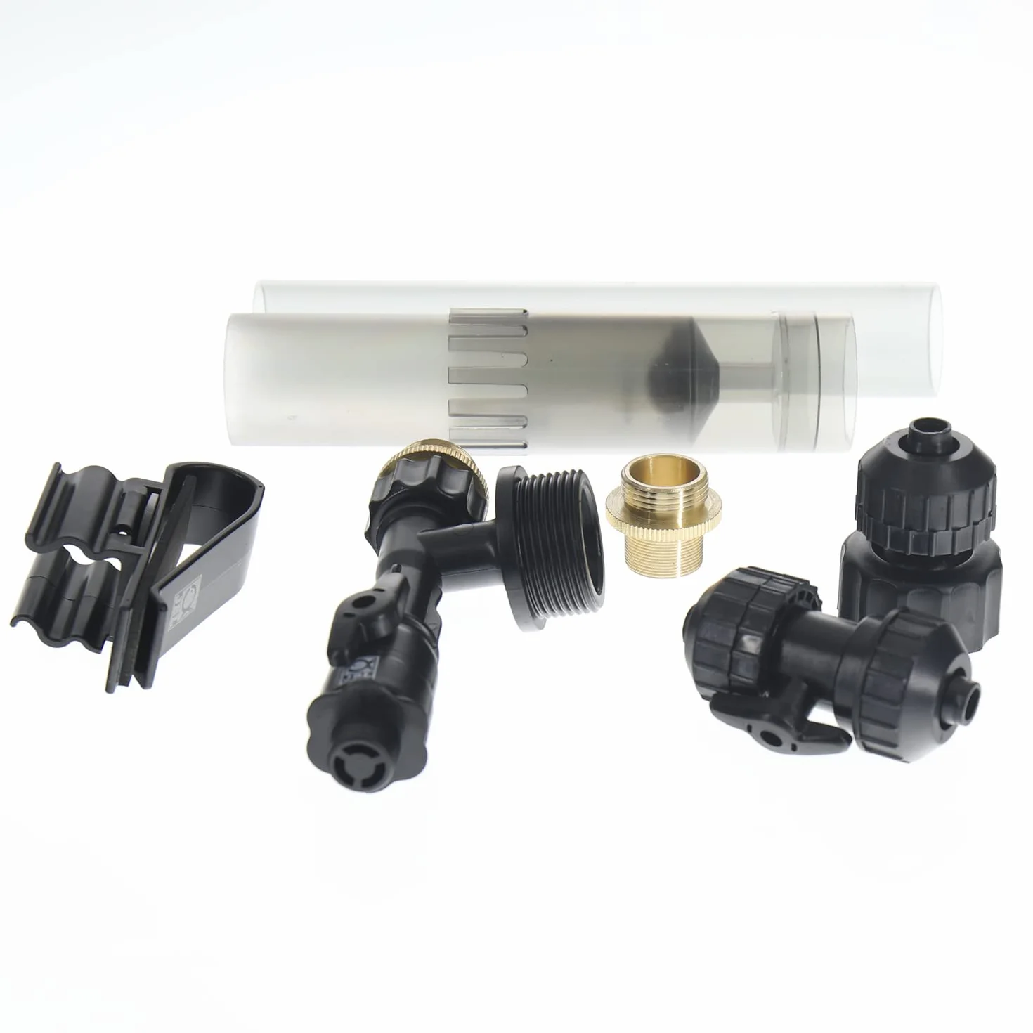 JBL PROCLEAN Aqua in-out Complete 6142100 - Kit per Cambio Acqua per acquari, con detergente per Pavimenti, Tubo e Pompa di aspirazione, Collegamento al Rubinetto, Multicolore