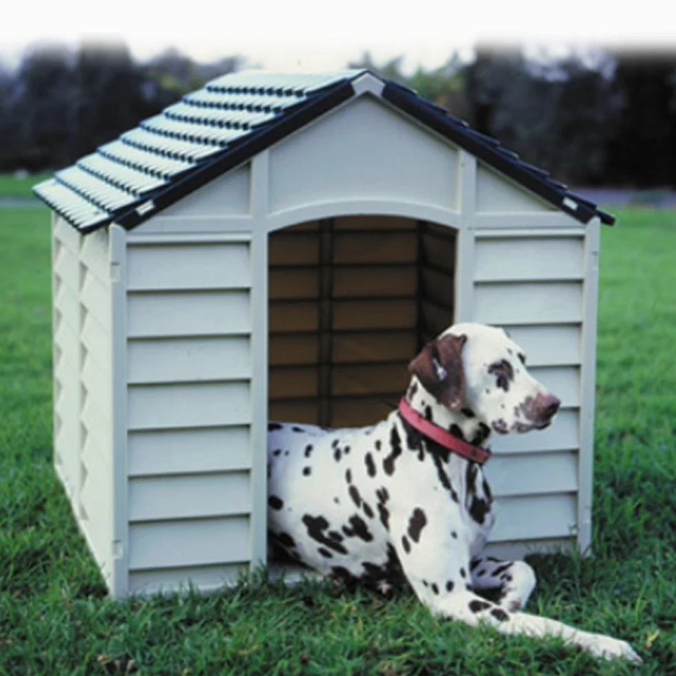 CUCCIA PER CANI IN RESINA MAXI PLASTICA PER TAGLIA MEDIA GRANDE 78X84X85 CM