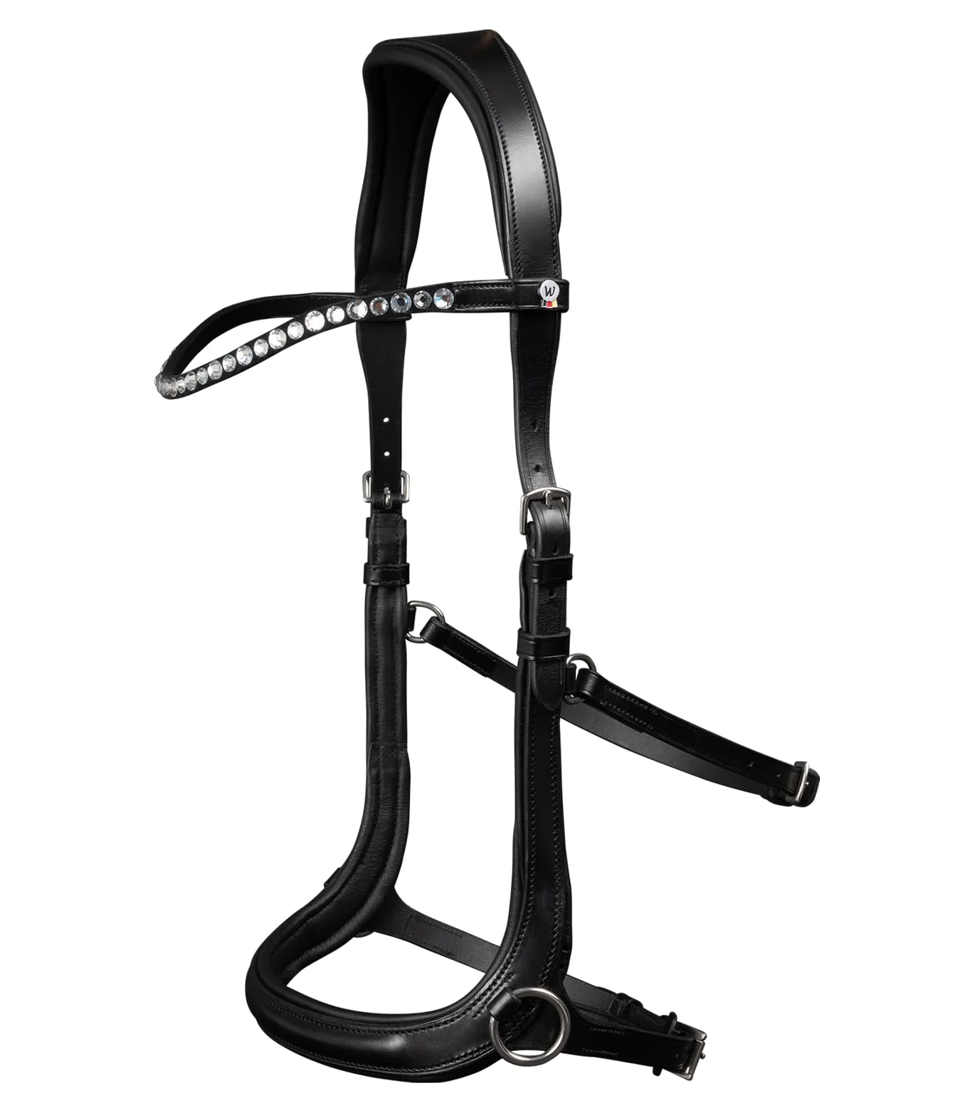 WALDHAUSEN Briglia X-Line Sensation, WB, nero