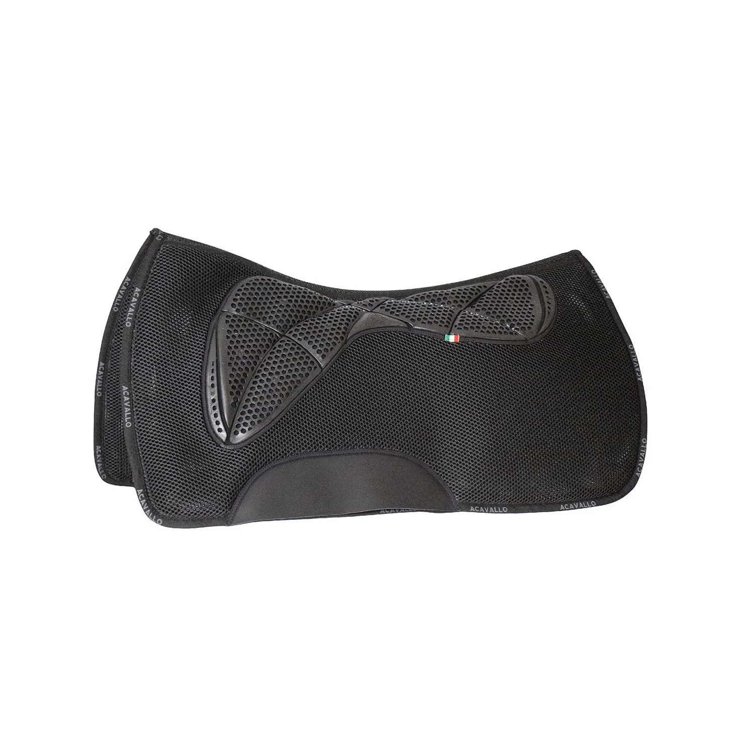 ACAVALLO SOTTOSELLA WESTERN IN MEMORY FOAM E GEL IN TESSUTO 3D SPACER