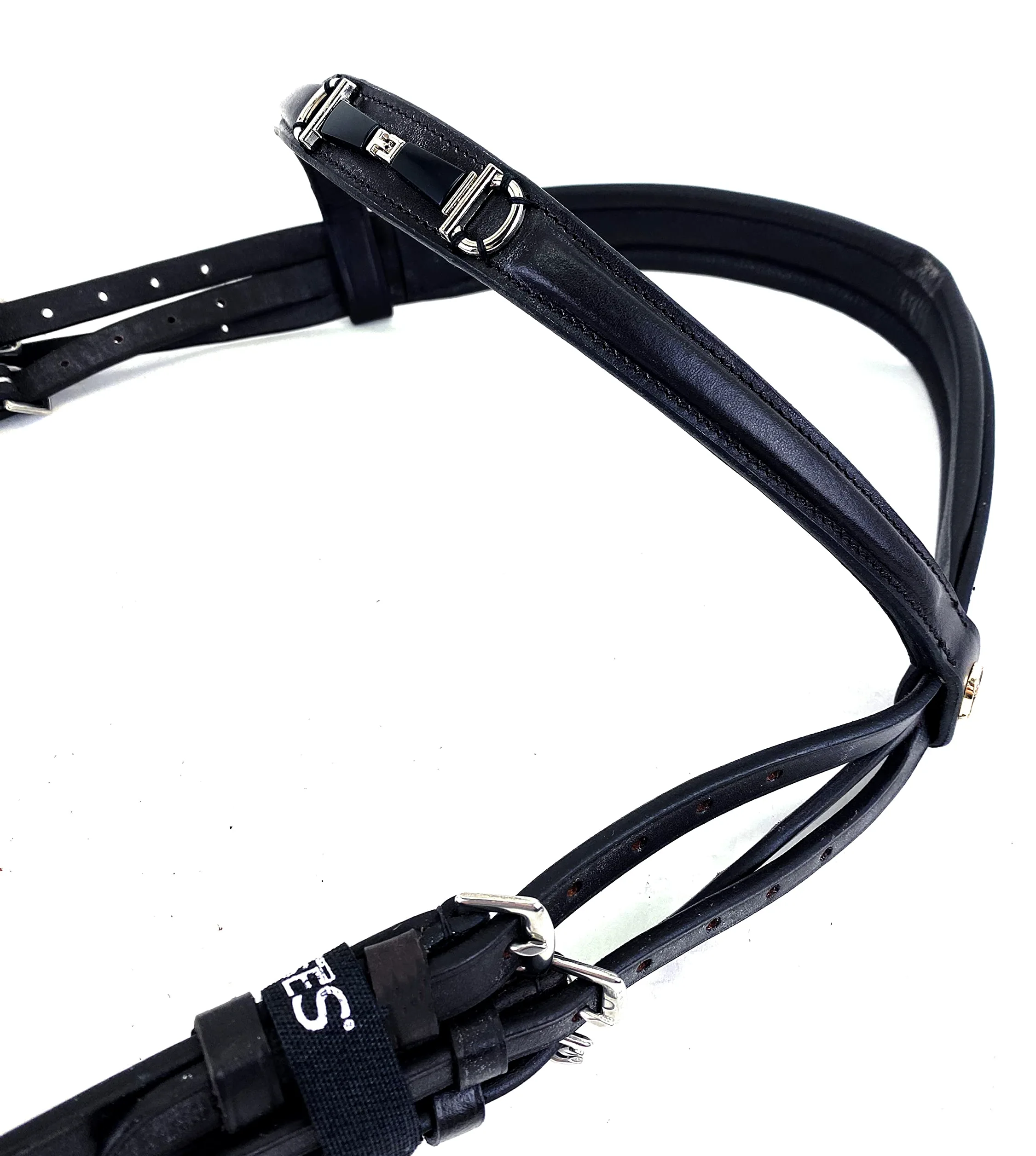 Horses Briglia Cuoio Snaffle, Briglia di qualità, Finimento Indispensabile per la Conduzione del Cavallo