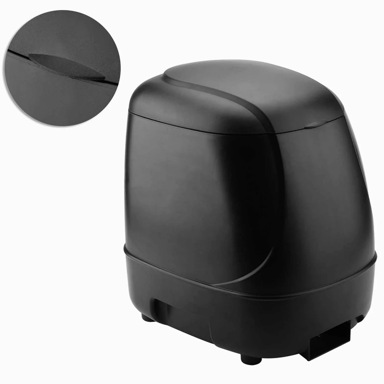 Haofy Distributore Automatico di Mangime per Pesci, Timer, Ampia Gamma di Alimentazione per Acquari da Laghetto, Automatico Intelligente con Timer per Qualsiasi Ora