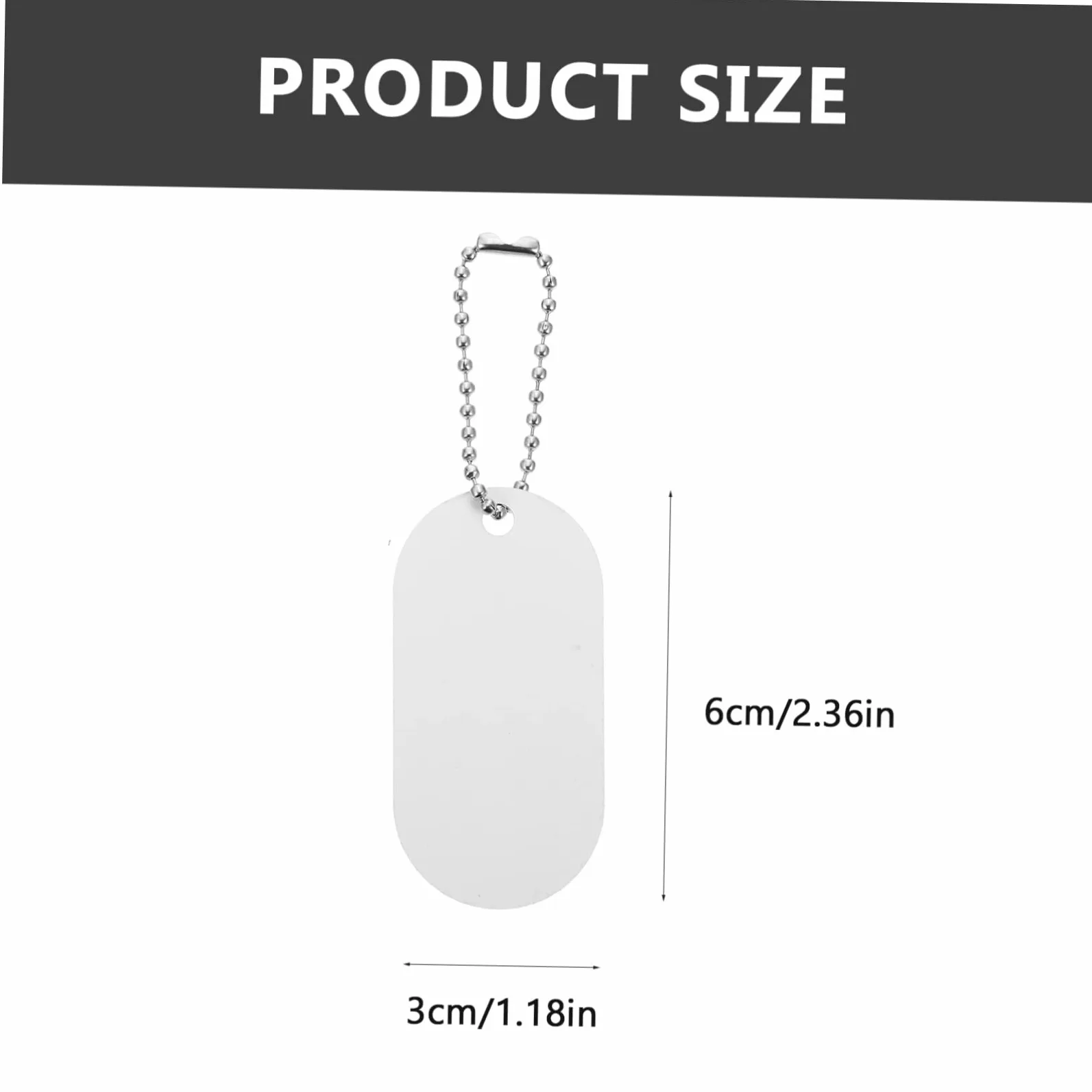 INOOMP 40pezzi Medaglietta Identificativa Per Animali Domestici Design Bifacciale Per Personalizzazione e Contatti Accessorio Pratico Per Cani Gatti e Piccoli Animali