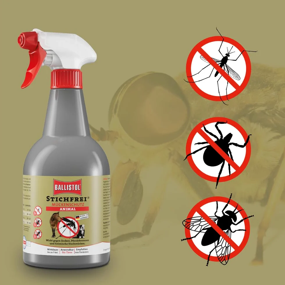 Ballistol, liquido anti-punture per animali, Unisex, Stichfrei Animal 5 Liter, Kanister, 5 litri