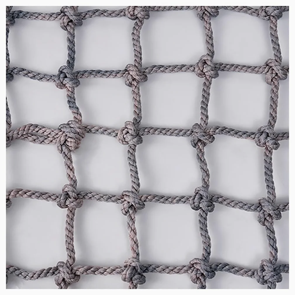 Rete da arrampicata in nylon da 10 mm per bambini e adulti, 1 x 6 m, resistente, per parco giochi all'aperto e arrampicata sugli alberi, rete di sicurezza resistente all'usura, per divertimento