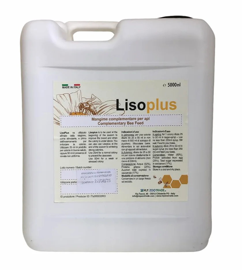 Lisoplus 5 litri - Integratore per migliorare la covata delle api