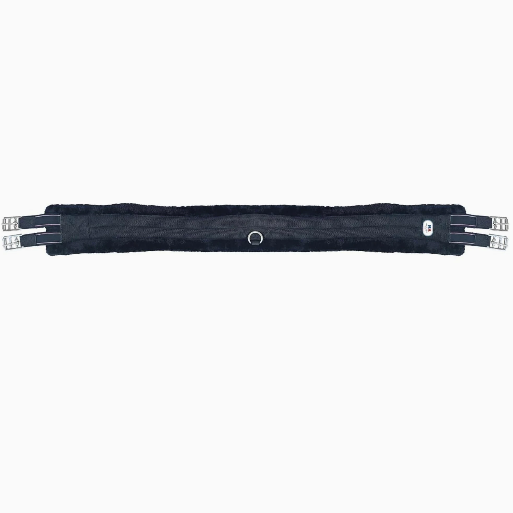 Majestic Ally Sottopancia Imbottita in Pile di Visone con Elastici Resistenti e Hardware in Acciaio Inossidabile, Colore: Marrone, 106,7 cm, 111,8 cm, 116,8 cm, 121,9 cm e 127 cm