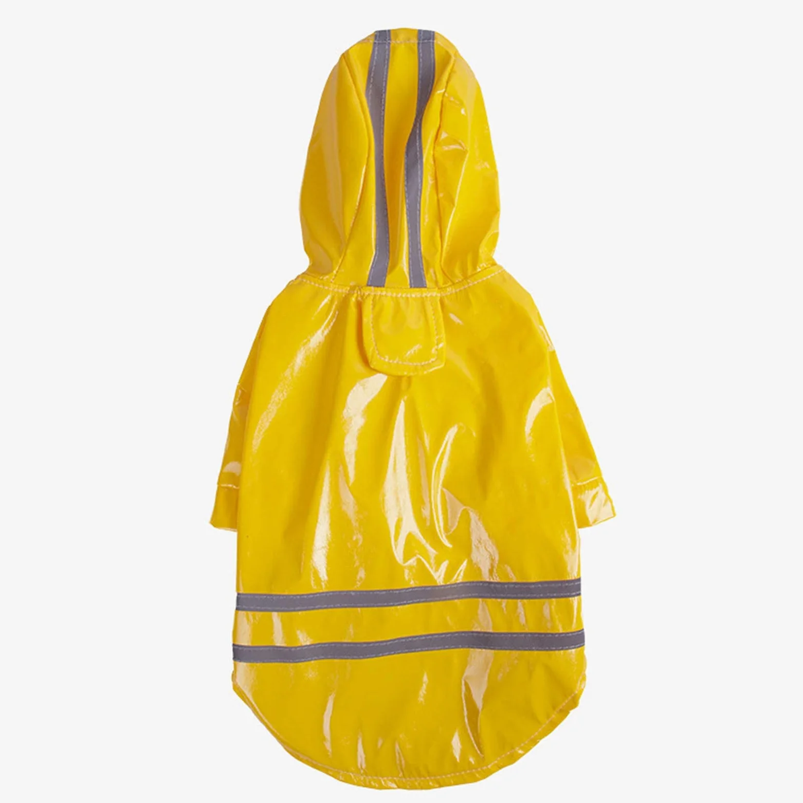 Impermeabile per Cani, Cappotto per Cani da Compagnia Alto Impermeabile e Traspirante con Cappuccio, Impermeabile Leggero con Catarifrangenti Cani di Piccola e Media Taglia (Blu,) (Yellow M)