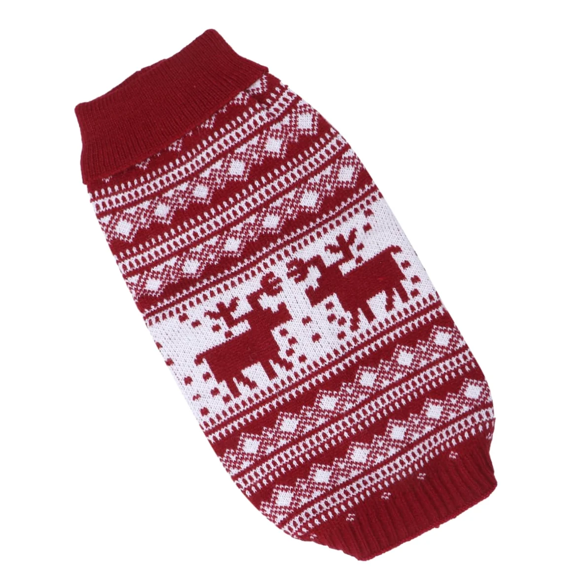 BESPORTBLE 3 Pz Abbigliamento Natalizio per Animali Domestici Costume Cane Natale Maglioncini Cane Cucciolo Natale del Cane Maglioni Natalizi Vestiti Autunno e Inverno Maglione Rosso