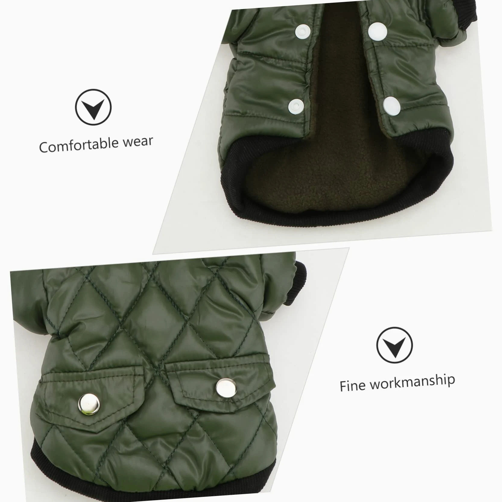 BESPORTBLE 2 Pz Vello Di Cane Felpe Con Cappuccio Per Animali Domestici Felpe Per Cani Abbigliamento Monopezzo Cucciolo Abbigliamento Per Cani Gilet Per Cani Animale Domestico Invernali