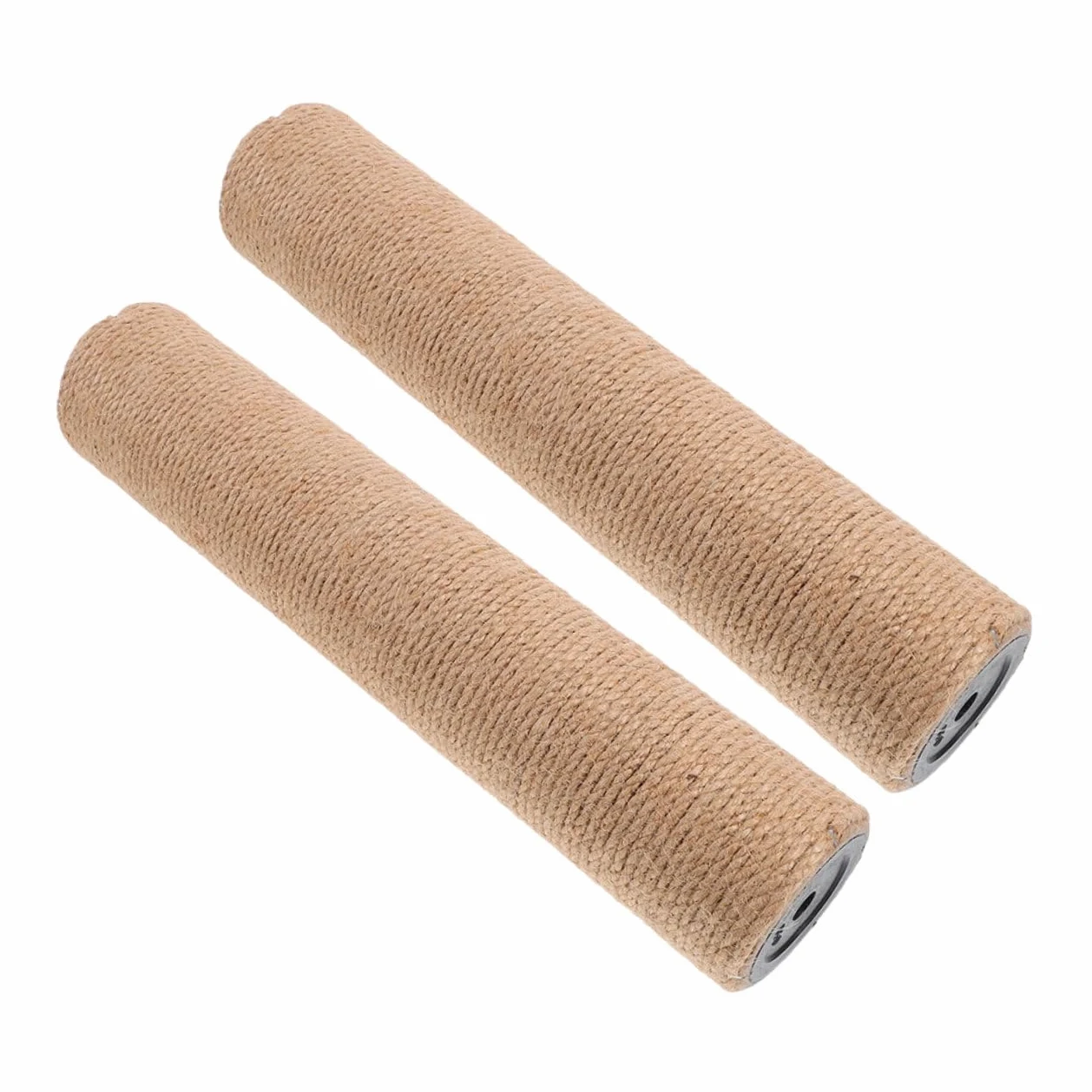 Tiragraffi in Sisal 2 Pezzi, Accessori di Ricambio per Albero Tiragraffi Alto per Gatti, Pali Verticali 40 Cm per Graffiatoio Fai da Te in Spazi Piccoli, per Esercizio Gatti