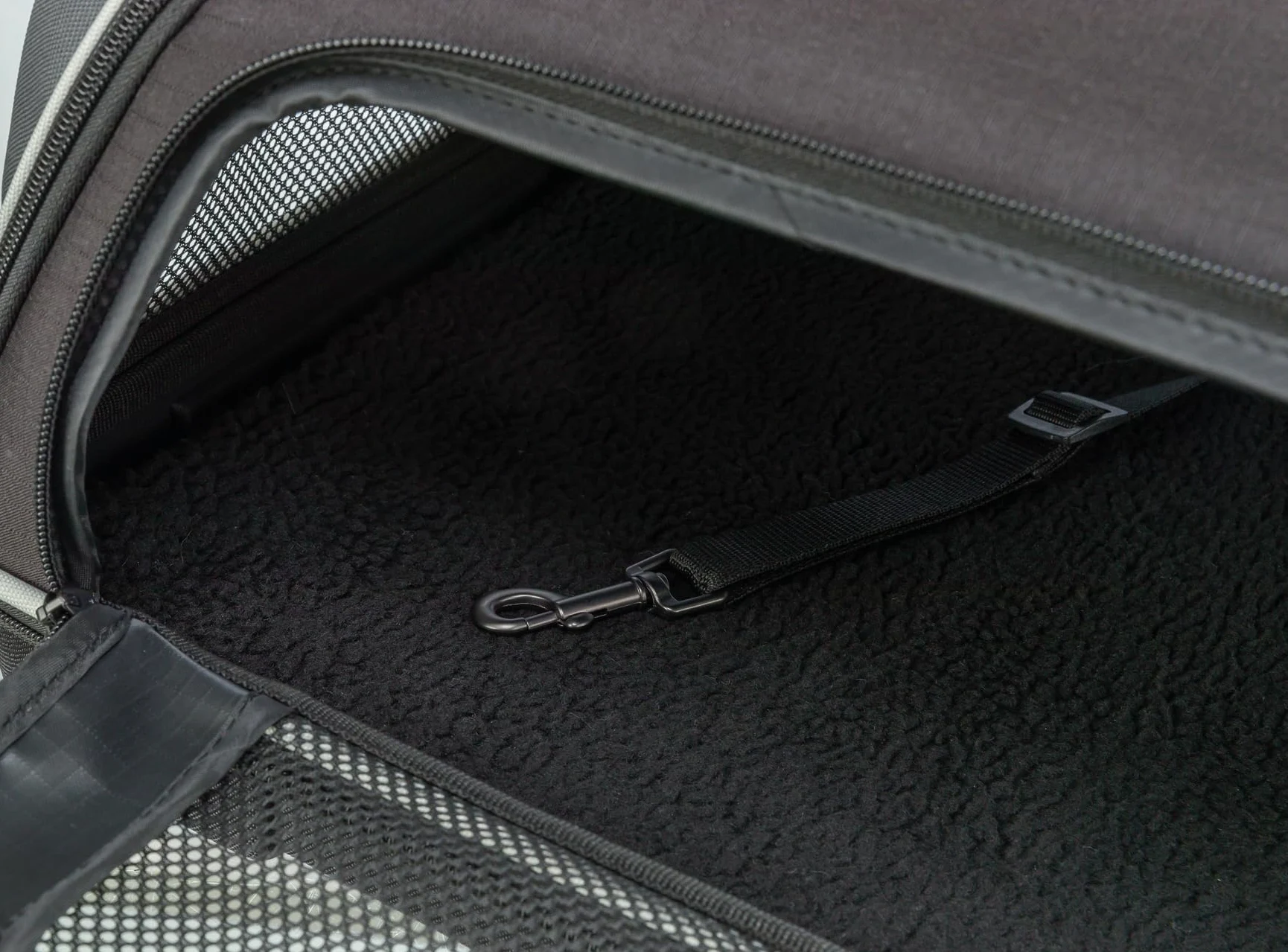 Trixie borsa aereo per borsa per cani imbarco nero/grigio 55x23x40 cm