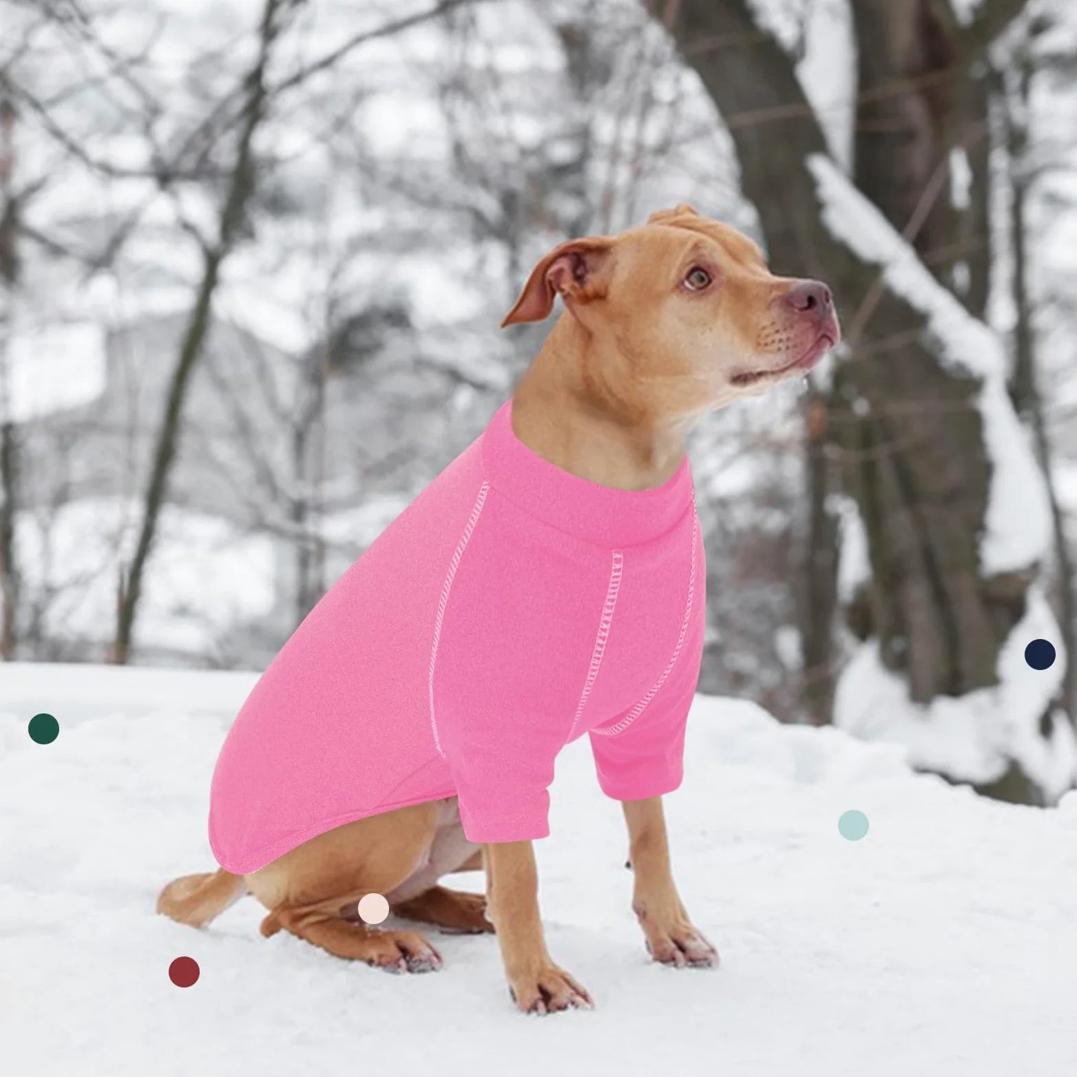 IECOii Maglione per cani di taglia grande, XXXXL, per cani di taglia XL, per cani di taglia XL, per cani di taglia XL, per cani di Natale, doberman, alano, rosa, 4XL