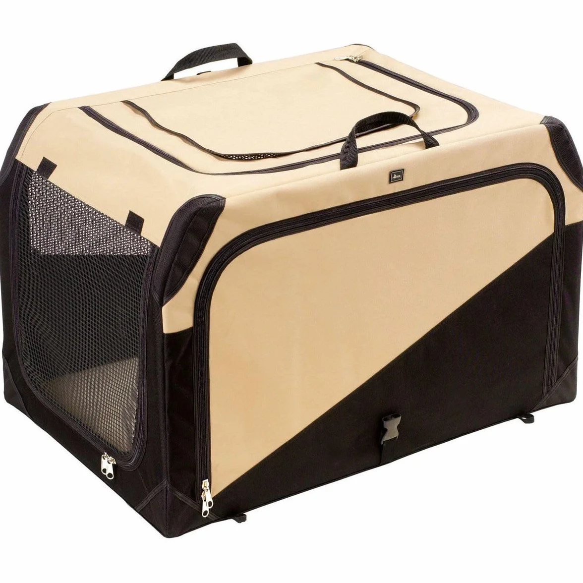 HUNTER Box transportino per Cani Gr. Lbeige/Nero