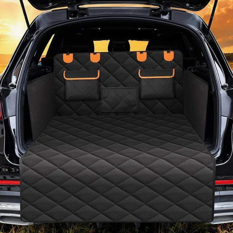 Telo Bagagliaio Auto per Cani, per BMW IX Telo Auto per Cani,Coperta Auto Copribaule Telo Macchina per Cani Impermeabile