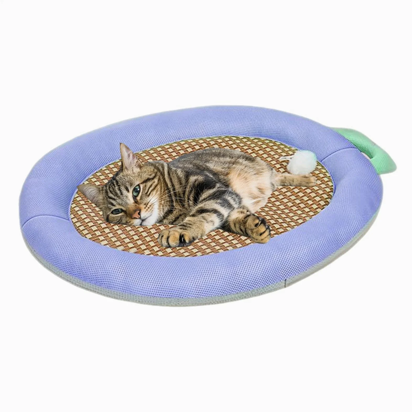 Tappeto rinfrescante per cani, per interni, lavabile, resistente | Materassino rinfrescante per cuccioli con cuscino freddo, per estate, interno ed esterno, medio cucciolo e gattino