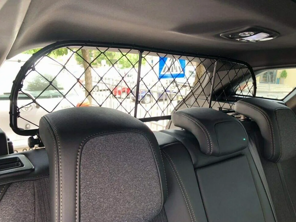 ERGOTECH Divisorio Griglia Rete Divisoria per Peugeot 3008 (dal 2016 al 2024) RDA65-XS, per Trasporto Cani e Bagagli