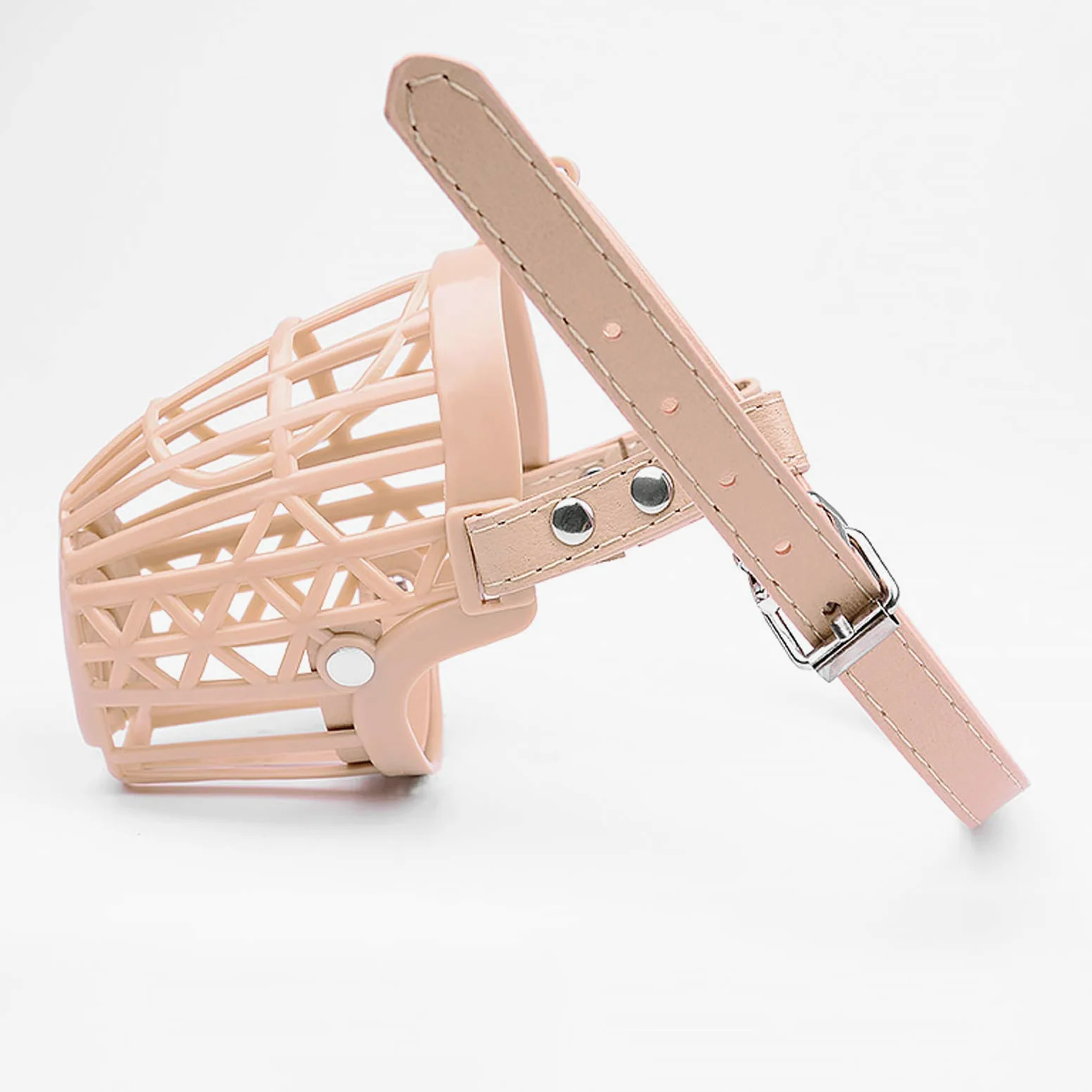 Muso per Cani, Museruola for Cani in Silicone Traspirante con Cinghie Regolabili: impedisce di mordere, abbaiare e Masticare