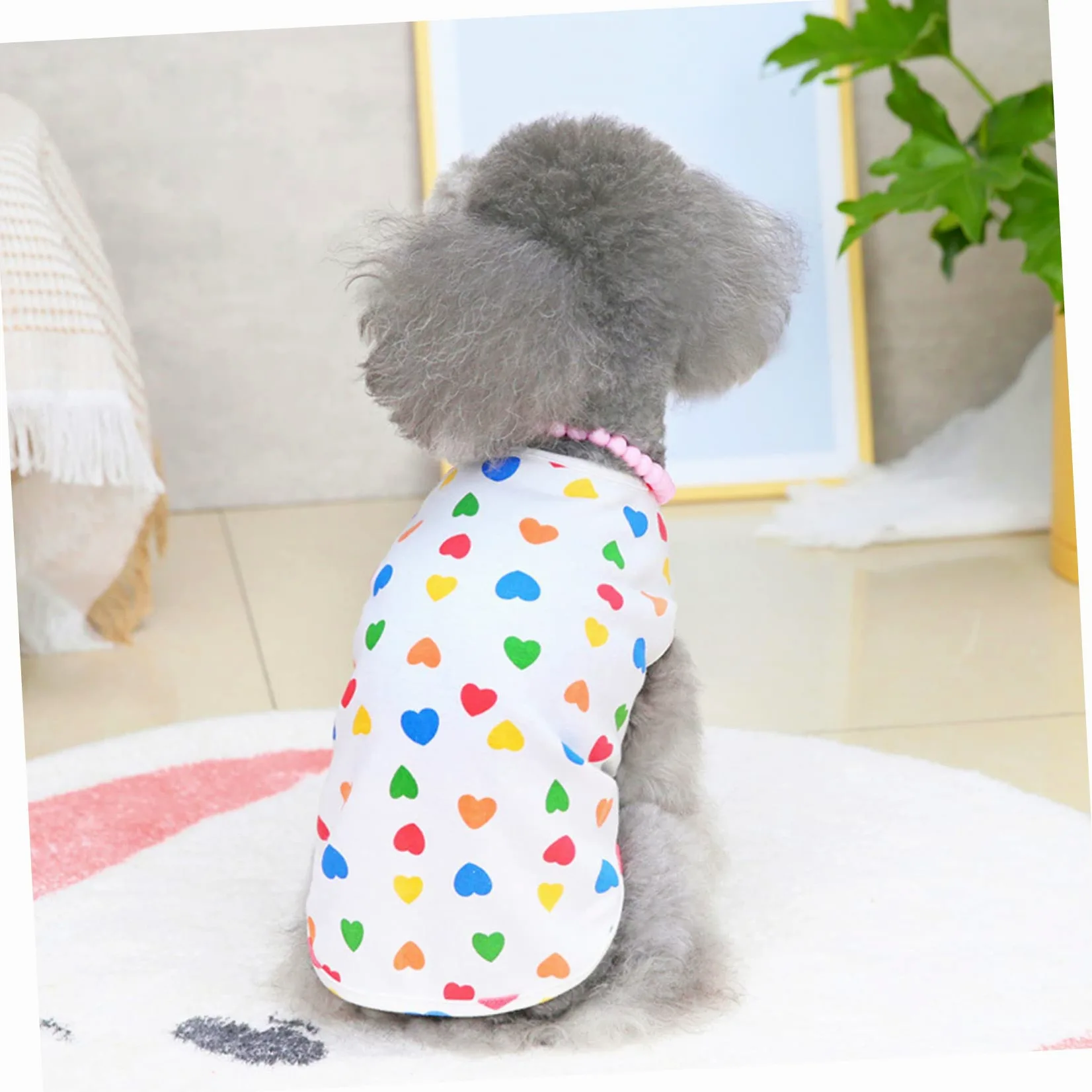 YARNOW 5 Pezzi Di Abbigliamento Per Feste Per Animali Domestici Costume Per Gatti Maglietta Resistente Allusura Per Cani Elegante Abbigliamento Decorativo