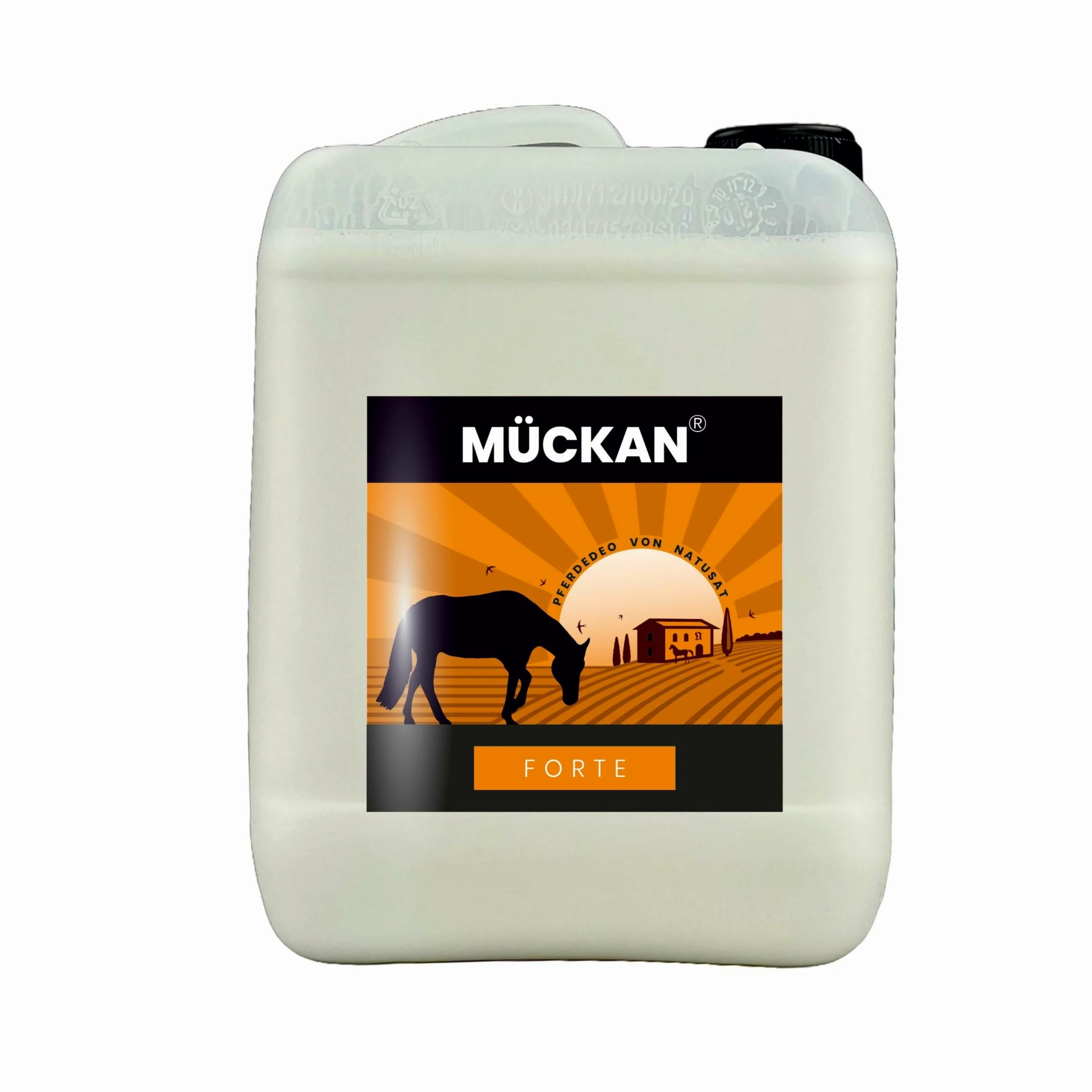 Natusat Mückan forte 5000 ml – Pelle di cavallo | Deodorante per la cura della pelle dei cavalli