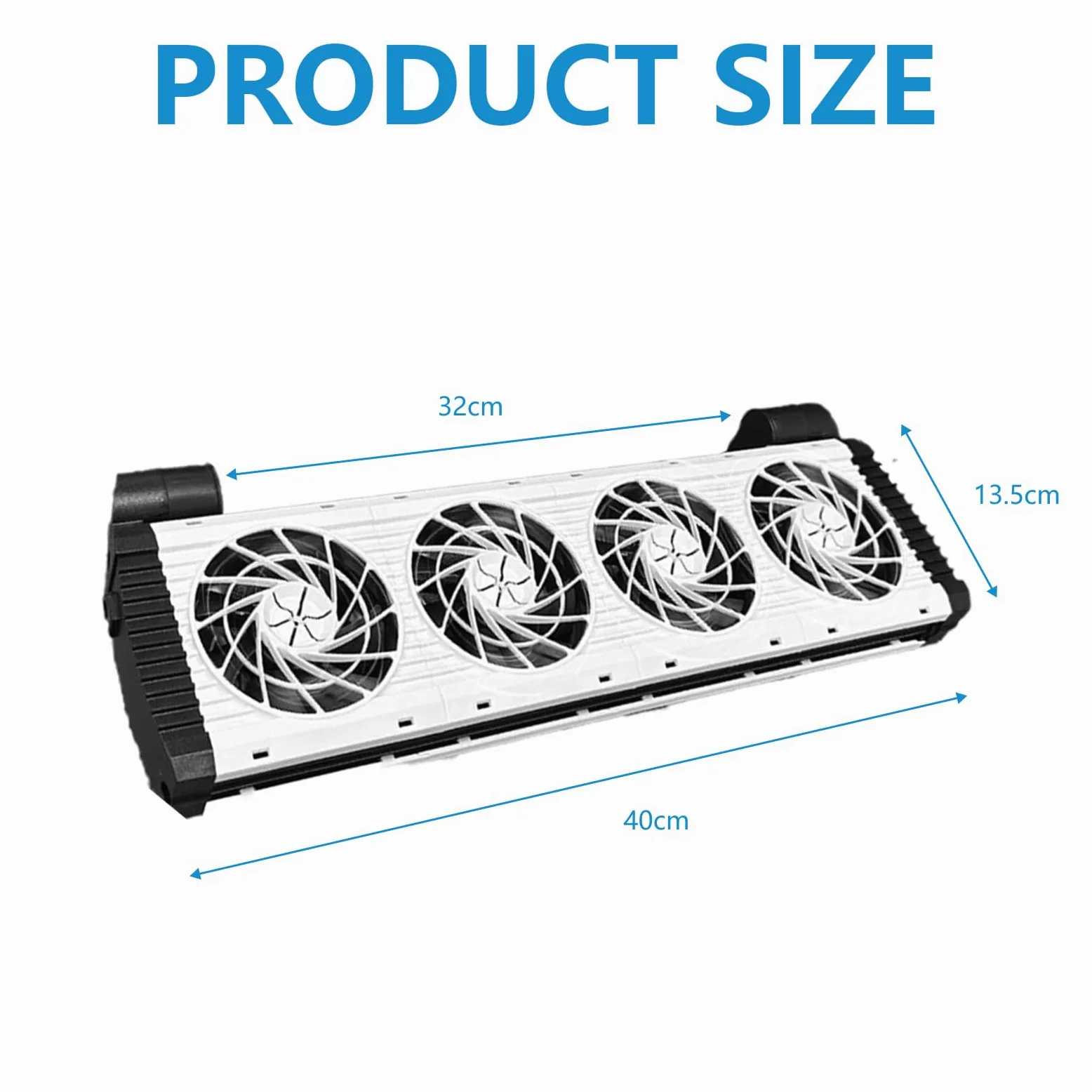 Ventilatore per Acquario, Ventola di Raffreddamento per Acquario Silenzioso Ventilatore a Clip con Timer e velocità Regolabile Raffreddatore d'Acqua per Terrari Salata o Case di (4 Ventola)