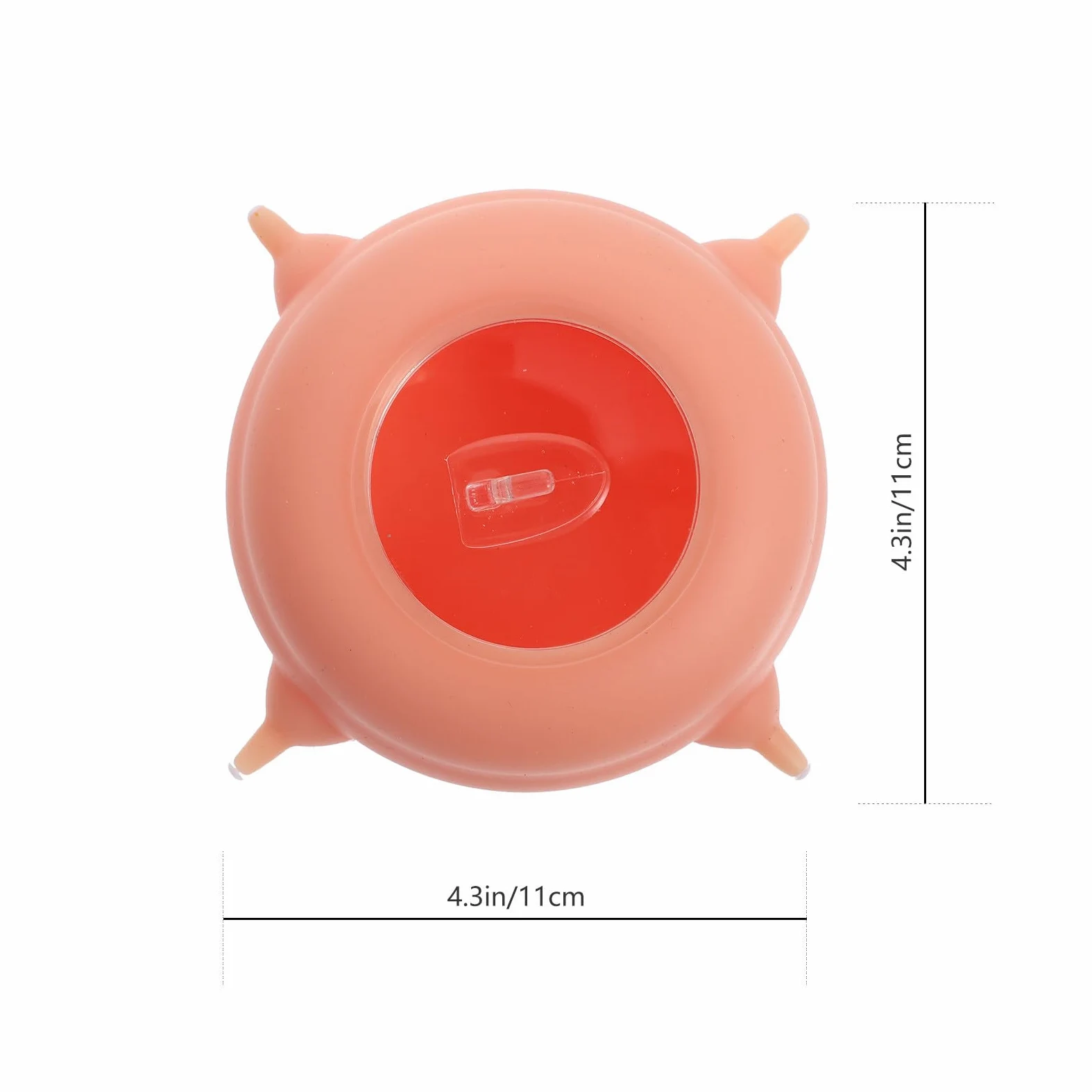 ULTECHNOVO Biberon per Cuccioli in Silicone Rosa Buona Elasticità e Leggero, Alimentatore per Gattini e Cani, per L'Allattamento e Giochi Resistenti