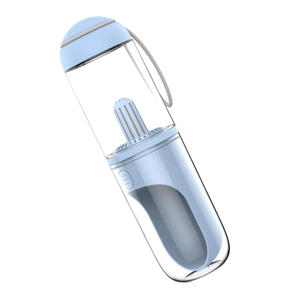 Happyyami Borraccia Portatile per Cani e Gatti 330ml, Design a U, di Perdite, Uso Sola Mano, per Uscire