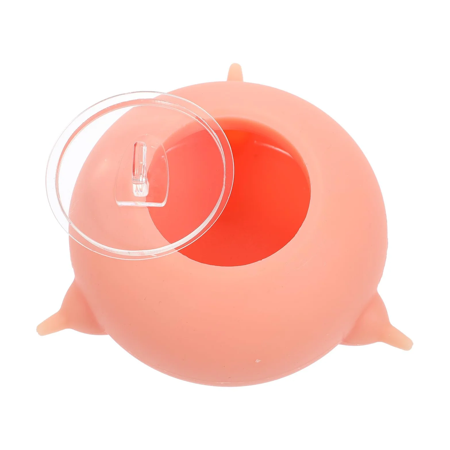 PartyKindom Strumento Biberon per Alimentazione Cuccioli Leggero in Silicone e Facile da Pulire Rosa per Piccoli Animali Domestici per Addestramento Pet
