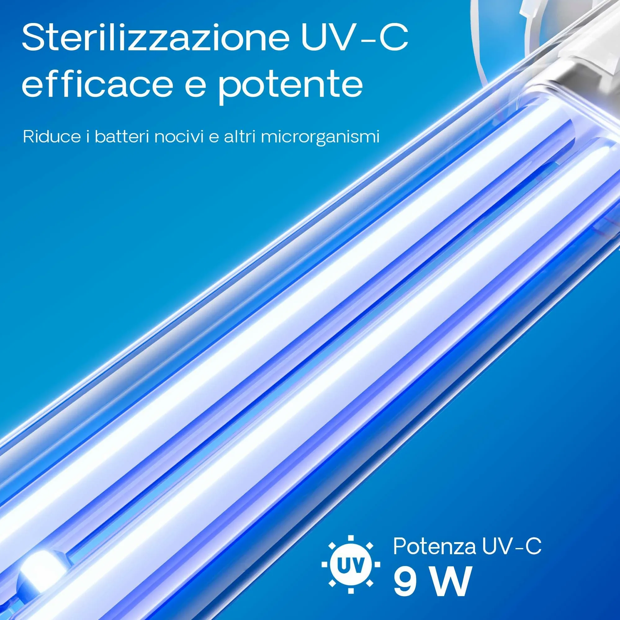 SunSun CUP-609 Filtro interno per acquario 2000l/h con chiarificatore UV 9w