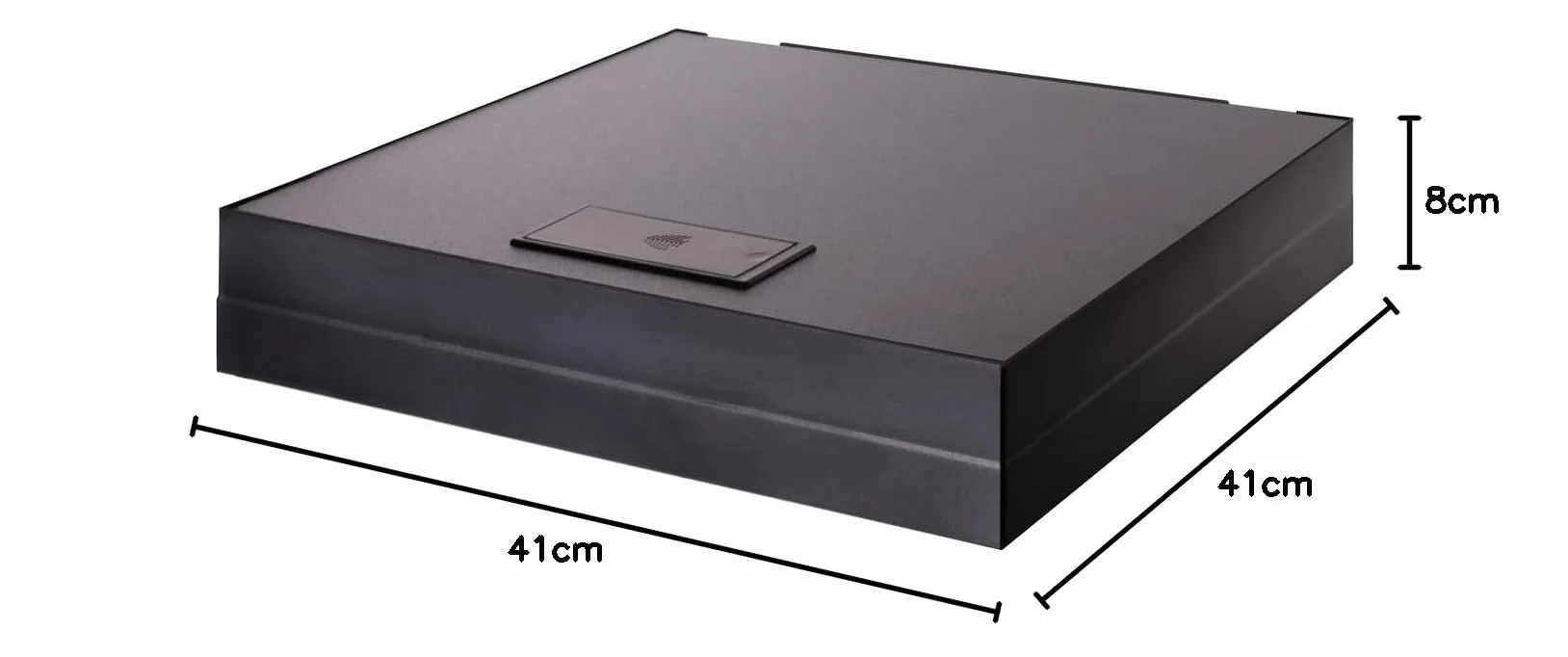 Scaper Cube Cover – Copertura per acquari Scaper Cube – Dimensioni esterne copertura: 41 x 41 x 8 cm