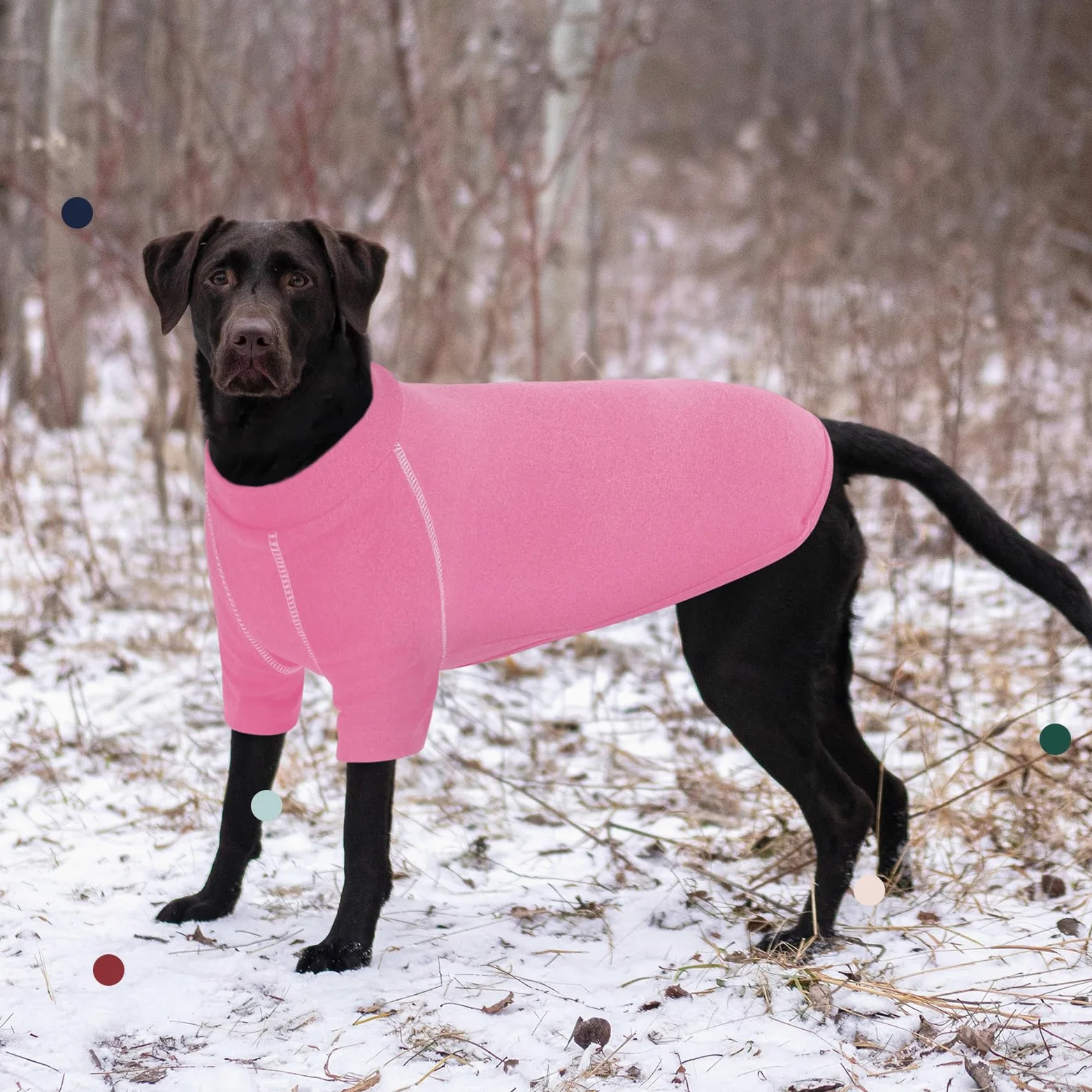 IECOii Maglione per cani di taglia grande, XXXXL, per cani di taglia XL, per cani di taglia XL, per cani di taglia XL, per cani di Natale, doberman, alano, rosa, 4XL