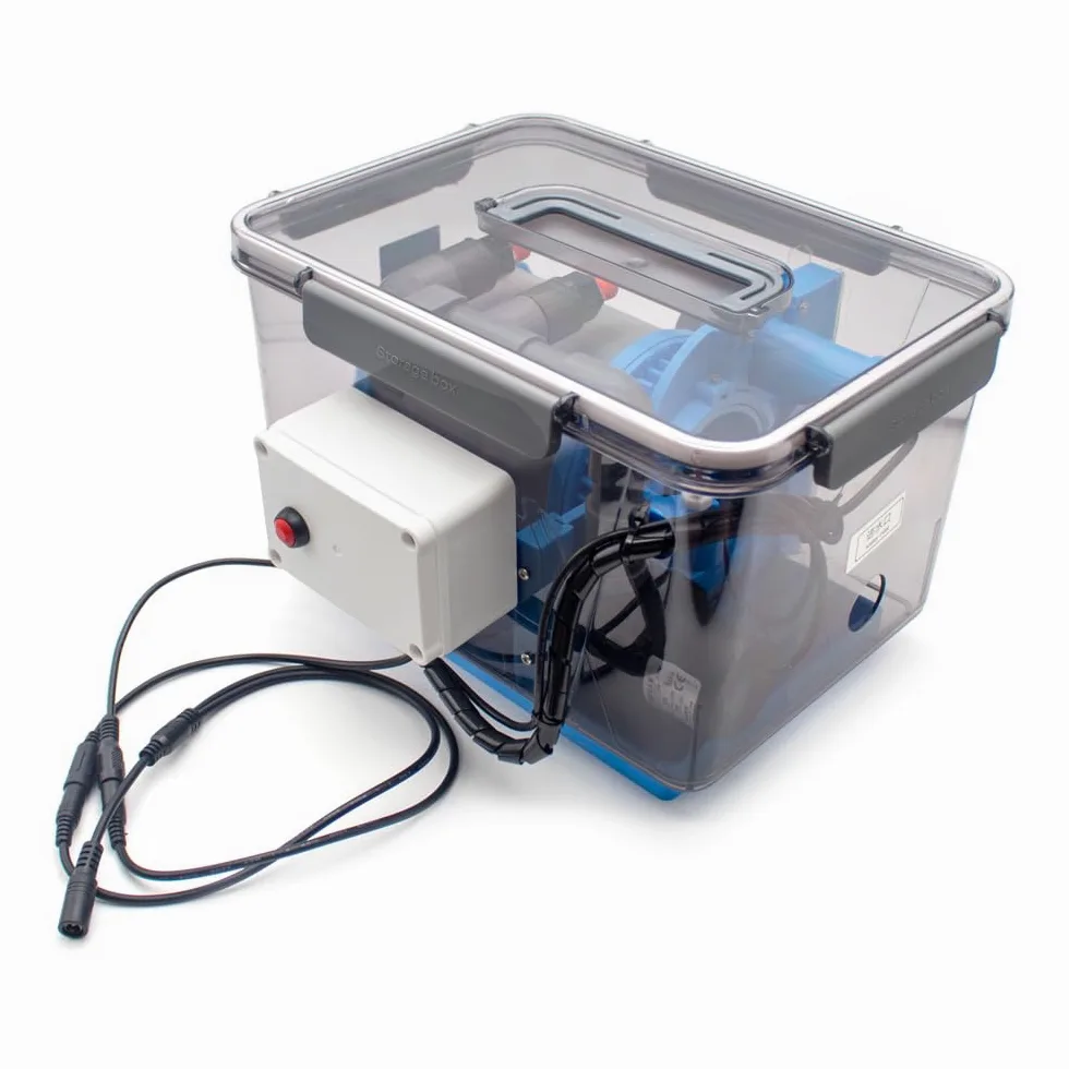 Filtro a Controlavaggio Automatico 110-220 V, Microfiltro a Tamburo Rotante per Laghetti e Acquari, Rete in Acciaio Inox a 200 Mesh