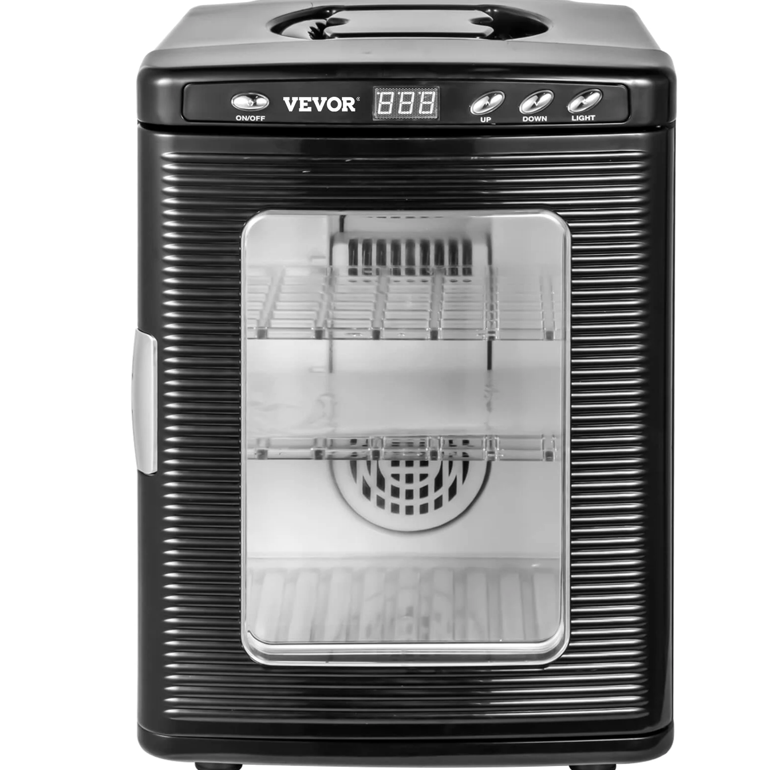 Happybuy Incubatore per Uova per Rettili 25L, Incubatore per Uova per Rettili Neri 5-60 ° C, Espositore per Riscaldamento, Scientifico per Piccoli Rettil, Incubatrice per Uova Automatica, Nero