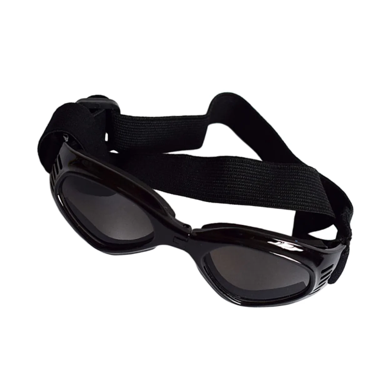 Didiseaon 3pezzi Occhiali Da Sole Per Animali Domestici Occhiali Protettivi Per Cani e Gatti Design Ventilato Protezione Uv Regolabili Colore Nero