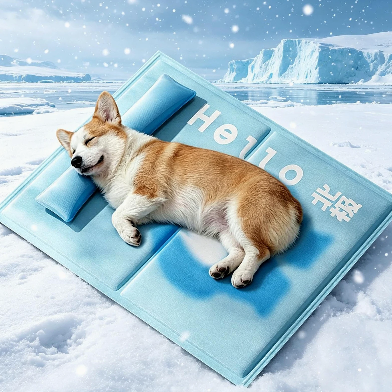 Generico Tappetino Rinfrescante Per Cani Traspirante Interno Esterno | Tappetino Rinfrescante Cani Interno Esterno Per Cuccioli Gatti Trasportino Canile Campeggio Spiaggia Viaggio