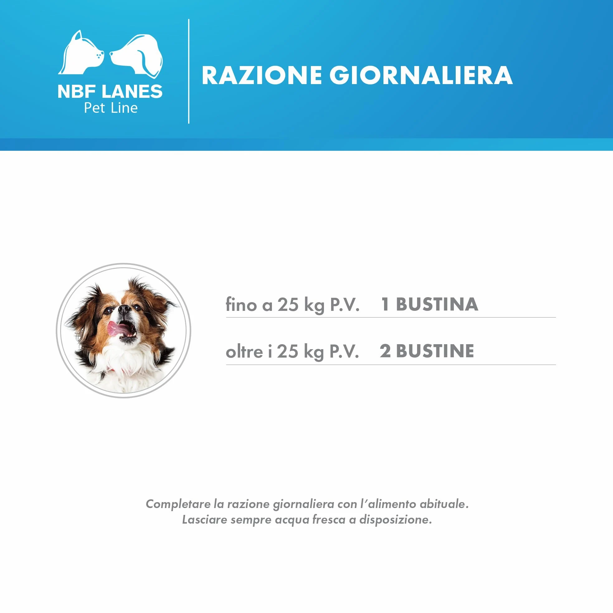 NBF Lanes | Prostapet Cane, Gel Appetibile 60 bustine da 2,5 g, per la Normale Funzionalità della Prostata.
